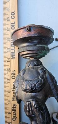 Lamp Figure Art Deco Joan of Arc