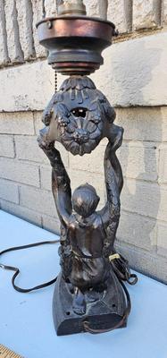 Lamp Figure Art Deco Joan of Arc