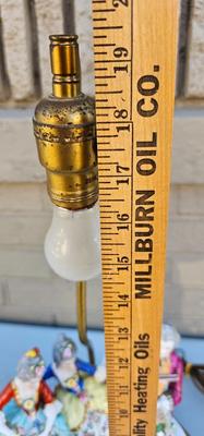 Antique Dresden Porcelain lamp
