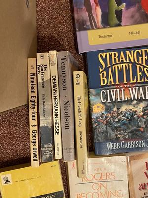 A WHOLE BUNCH OF BOOKS