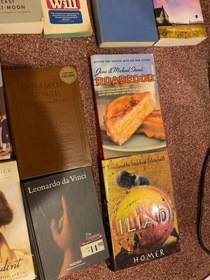 A WHOLE BUNCH OF BOOKS