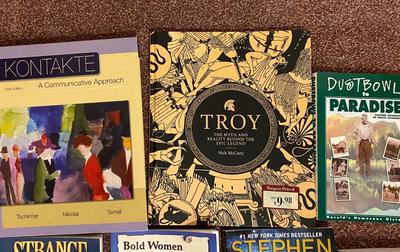 A WHOLE BUNCH OF BOOKS