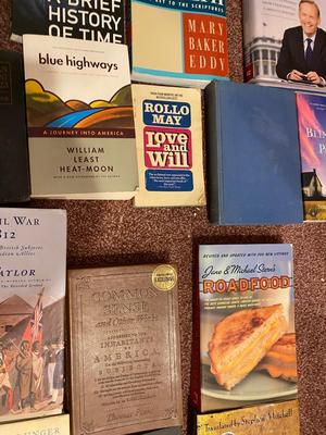 A WHOLE BUNCH OF BOOKS