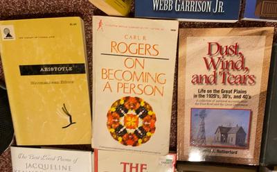 A WHOLE BUNCH OF BOOKS