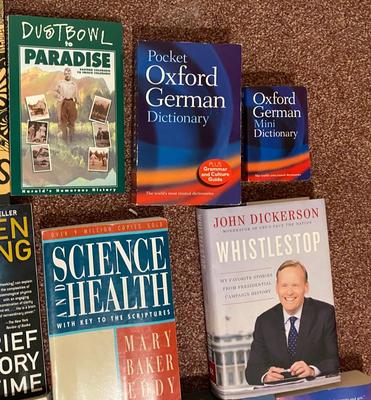 A WHOLE BUNCH OF BOOKS