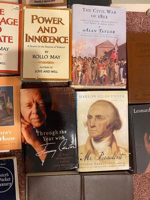 A WHOLE BUNCH OF BOOKS