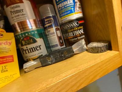 A GALLON OF BEHR MARQUEE PAINT, 123 PRIMER, WOOD FINISHINGS, NEW PAINT BRUSHES, ROLLERS AND MORE!