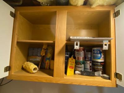 A GALLON OF BEHR MARQUEE PAINT, 123 PRIMER, WOOD FINISHINGS, NEW PAINT BRUSHES, ROLLERS AND MORE!