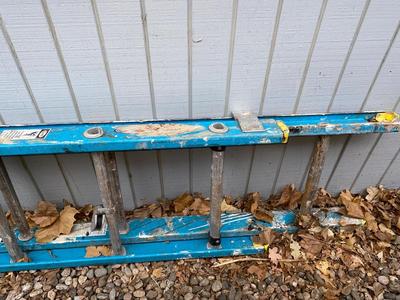 16’ WERNER FIBERGLASS EXTENSION LADDER