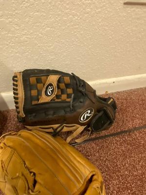 RAWLINGS BALL MITTS, JUNIOR RAQUET, & DUMB BELLS