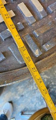 Reproduction New York City Manhole Sewer Cover NYC TABLE