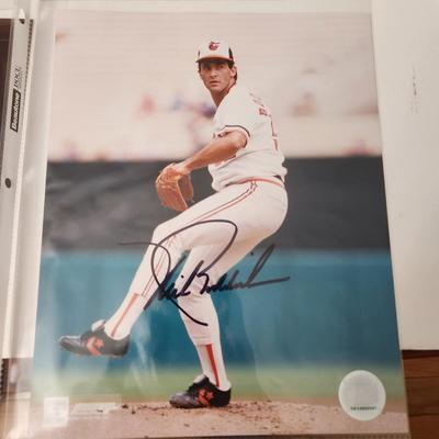 10 Baltimore Orioles signed Autographed photo Cards Al Bumbry Paul Blair Sidney Ponson Boog Powell ++