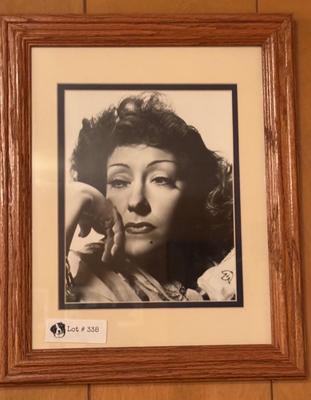 Vintage Framed Art - Gloria Swanson