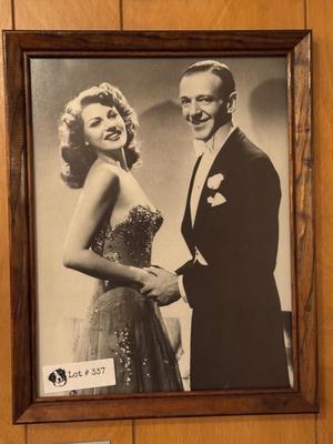 Vintage Framed Print - Fred Astaire and Rita Hayworth