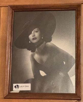 Vintage Framed Print - Hedy Lamarr