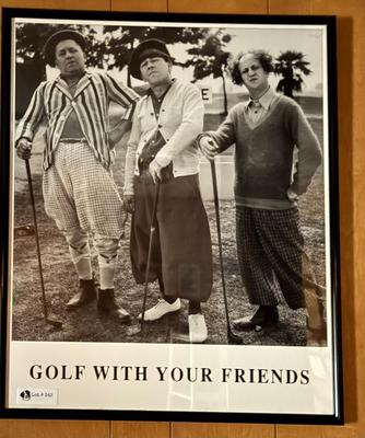 Vintage Framed Print - The Three Stooges