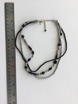 Premier designs marked 3 layer beaded fashion necklace