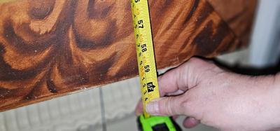 Large Maplewood History Painting on Canvas Jefferson Village