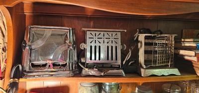 3 vintage Toasters, Instant Collection!