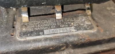 Antique Check Printer Lightening Check Writer Checkometer