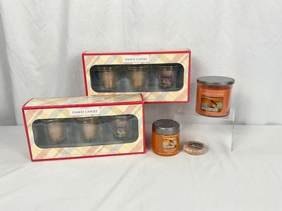 Lot M 376 Golden Sands Yankee Candle Lot