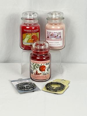 Lot M 377 Yankee Candle Jar Lot