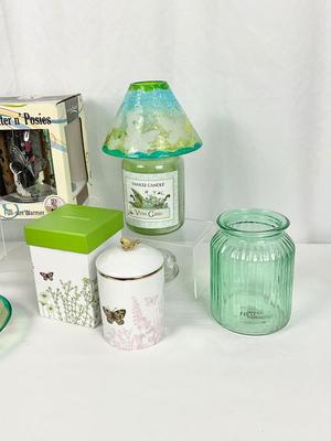 Lot M 382 Green Garden Yankee Candle Lot