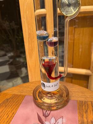 Vintage Glass Galileo Thermometer