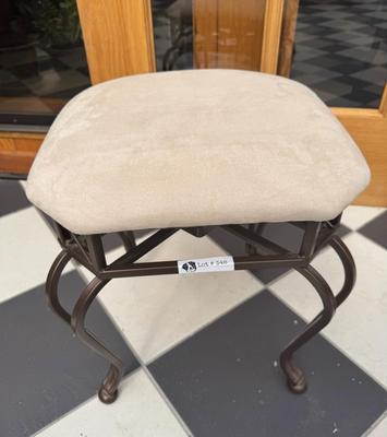 Metal Vanity Stool