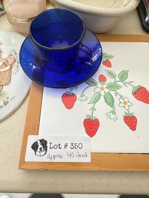 Approx 40 Decorative Items - mostly Vintage