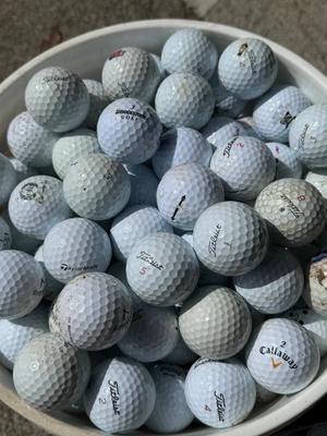 Golf Balls -Used - 2 Buckets