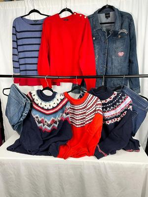Lot D 394 Sweater & Denim Lot (18-XXL)