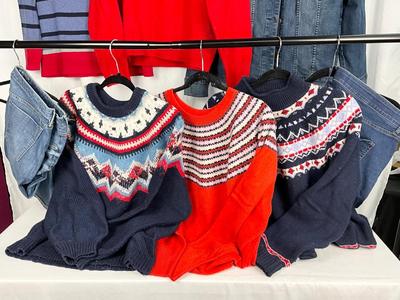 Lot D 394 Sweater & Denim Lot (18-XXL)