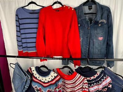 Lot D 394 Sweater & Denim Lot (18-XXL)