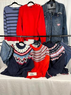 Lot D 394 Sweater & Denim Lot (18-XXL)