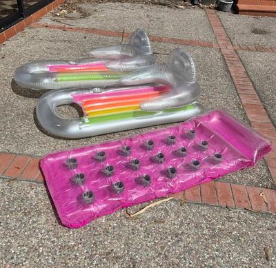 Pool Floats - Inflatable - Set of 3
