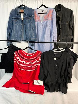 Lot D 398 Levi’s & Lane Bryant Women’s Clothing Lot (XL)