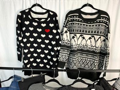 Lot D 403 Shades of Black & Grey Women’s Lot (XXL-3XL)