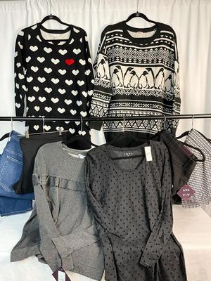 Lot D 403 Shades of Black & Grey Women’s Lot (XXL-3XL)