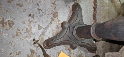 Small tall pedestal table