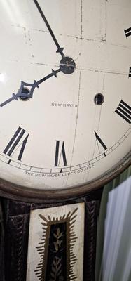 New Haven Company Banjo Clock Wall