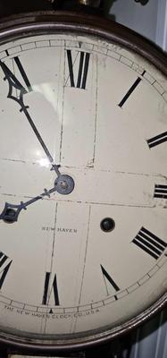 New Haven Company Banjo Clock Wall