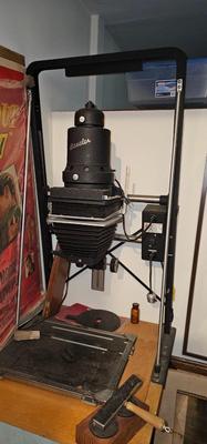 Beseler Photo Enlarger and Supplies for darkroom