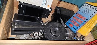 Beseler Photo Enlarger and Supplies for darkroom