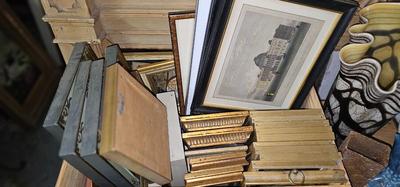 Box of Art! Vintage Frames! Surprise yourself!