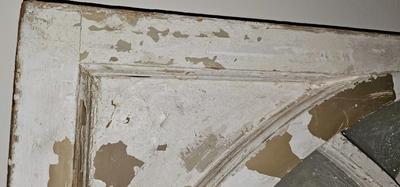 Cool old window! Shabby Chic!