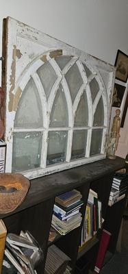 Cool old window! Shabby Chic!