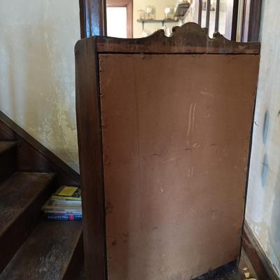 LOT 1: Antique Open Bookcase