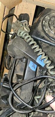 Box of vintage Telephones! Instant collection