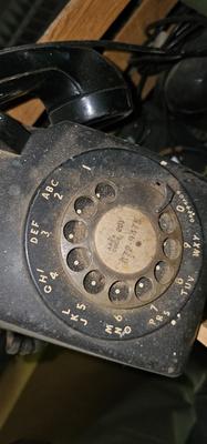 Box of vintage Telephones! Instant collection